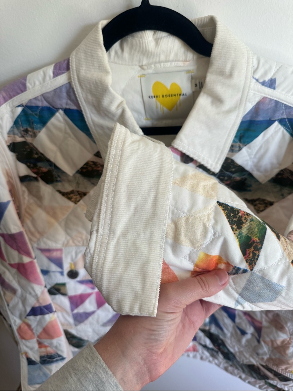 Quilted Sunset Patterned Jacket - Picture 4 of 7